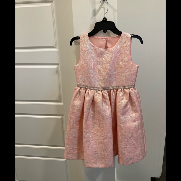 Bonnie Jean Jacquard Open Back Dress - Picture 3 of 7